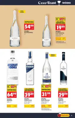 Biedronka - gazetka promocyjna Czas na Toast! od poniedziałku 18.05 do soboty 30.05 - strona 21