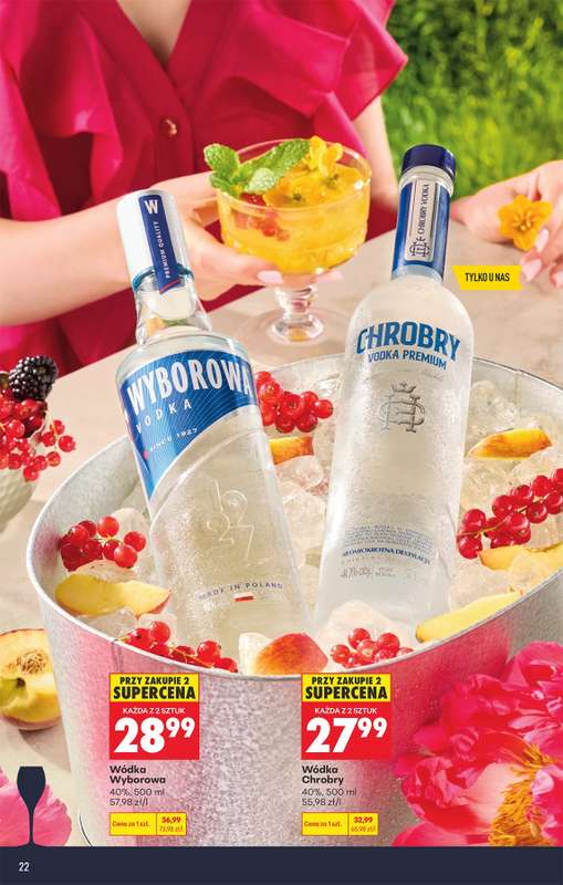 Biedronka - gazetka promocyjna Czas na Toast! od poniedziałku 18.05 do soboty 30.05 - strona 22