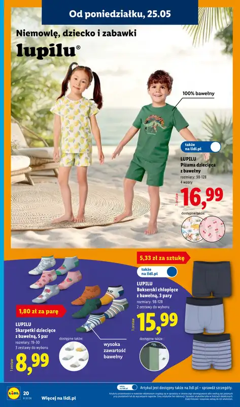 Lidl - gazetka promocyjna Katalog od poniedziałku 25.05 do soboty 30.05 - strona 24