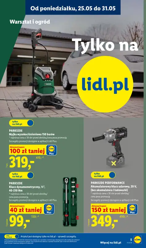 Lidl - gazetka promocyjna Katalog od poniedziałku 25.05 do soboty 30.05 - strona 5