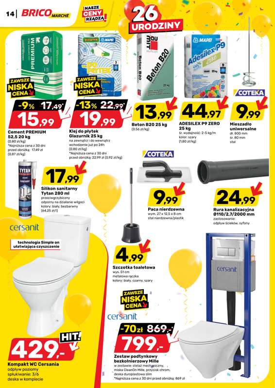 Bricomarche - gazetka promocyjna Gazetka  do soboty 30.05 - strona 14