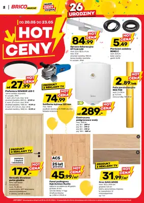 Bricomarche - gazetka promocyjna Gazetka od środy 20.05 do soboty 30.05 - strona 2