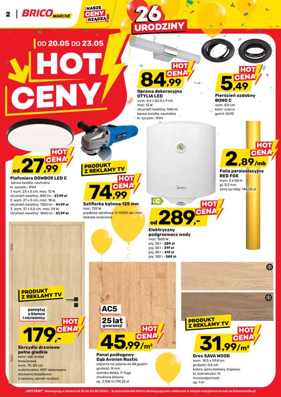 Bricomarche - gazetka promocyjna Gazetka  do soboty 30.05 - strona 2