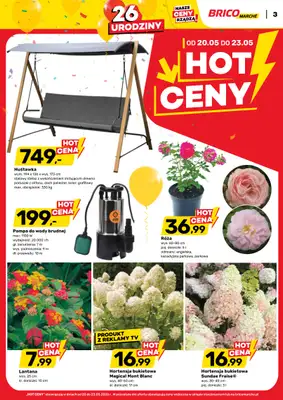 Bricomarche - gazetka promocyjna Gazetka od środy 20.05 do soboty 30.05 - strona 3