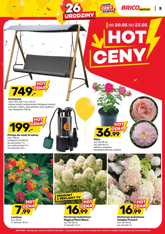 Bricomarche - gazetka promocyjna Gazetka od środy 20.05 do soboty 30.05 - strona 3