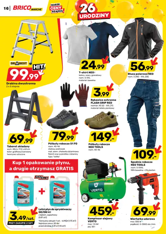 Bricomarche - gazetka promocyjna Gazetka od środy 20.05 do soboty 30.05 - strona 16