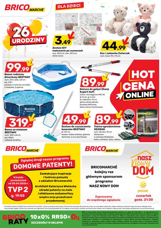 Bricomarche - gazetka promocyjna Gazetka od środy 20.05 do soboty 30.05 - strona 20