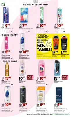 Drogerie Natura - gazetka promocyjna Gazetka od poniedziałku 18.05 do wtorku 02.06 - strona 17