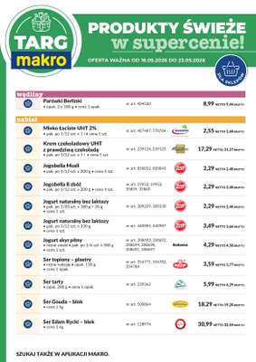 Makro - gazetka promocyjna Targ MAKRO - oferta świeża w super cenach! od poniedziałku 18.05 do soboty 23.05 - strona 7
