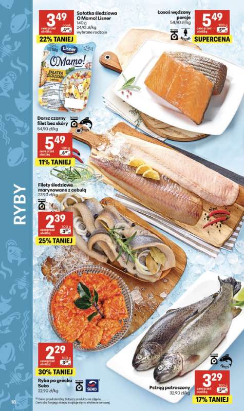 Delikatesy Centrum - gazetka promocyjna Gazetka  do środy 27.05 - strona 18