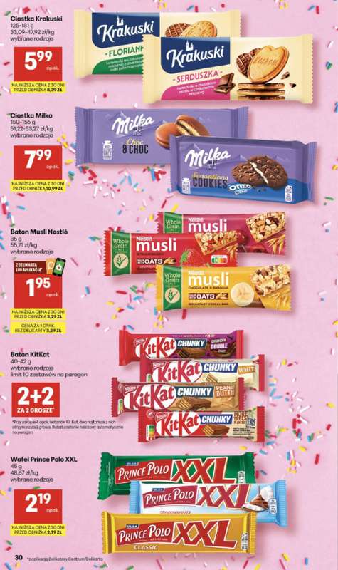 Delikatesy Centrum - gazetka promocyjna Gazetka  do środy 27.05 - strona 30