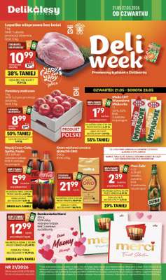 Delikatesy Centrum - gazetka promocyjna Gazetka  do środy 27.05