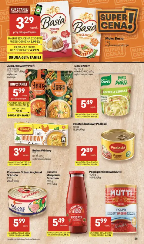 Delikatesy Centrum - gazetka promocyjna Gazetka  do środy 27.05 - strona 25