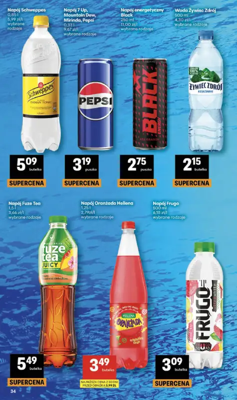 Delikatesy Centrum - gazetka promocyjna Gazetka  do środy 27.05 - strona 34