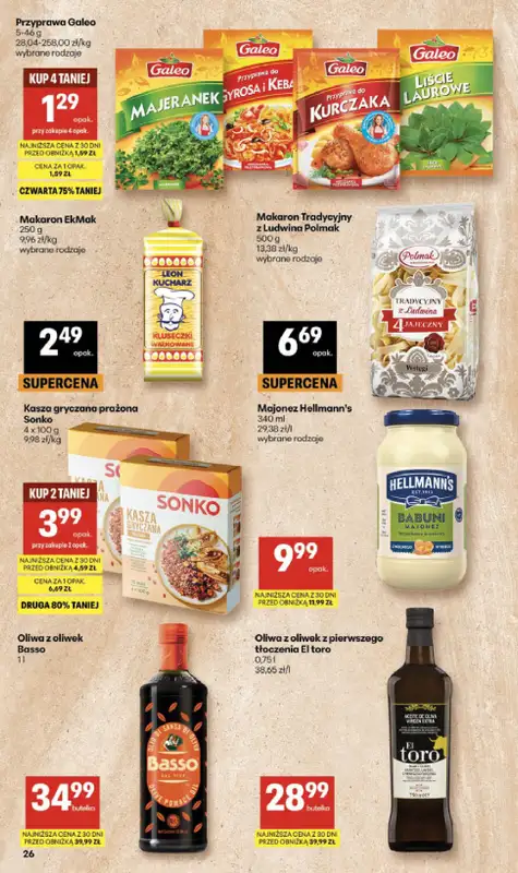 Delikatesy Centrum - gazetka promocyjna Gazetka  do środy 27.05 - strona 26