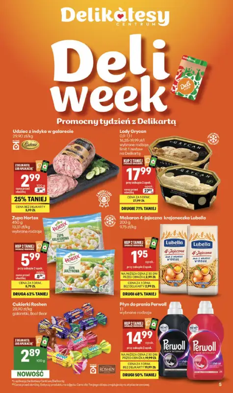 Delikatesy Centrum - gazetka promocyjna Gazetka  do środy 27.05 - strona 5
