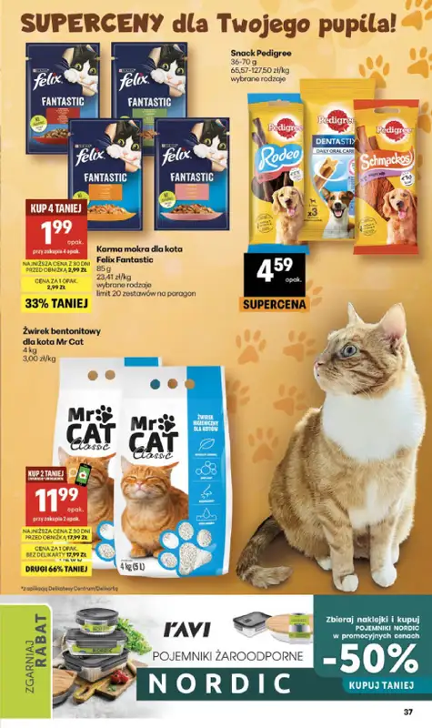 Delikatesy Centrum - gazetka promocyjna Gazetka  do środy 27.05 - strona 37