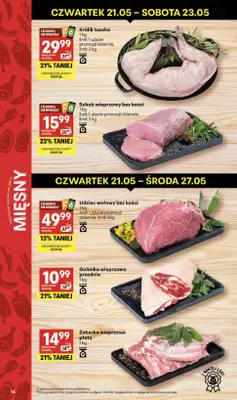 Delikatesy Centrum - gazetka promocyjna Gazetka  do środy 27.05 - strona 14