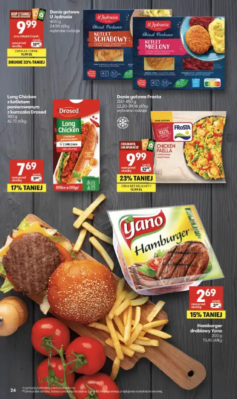 Delikatesy Centrum - gazetka promocyjna Gazetka  do środy 27.05 - strona 24