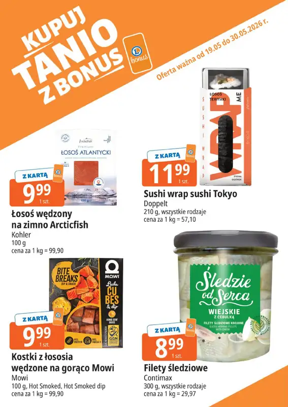 Leclerc - gazetka promocyjna Kupuj tanio z bonus od wtorku 19.05 do soboty 30.05 - strona 9