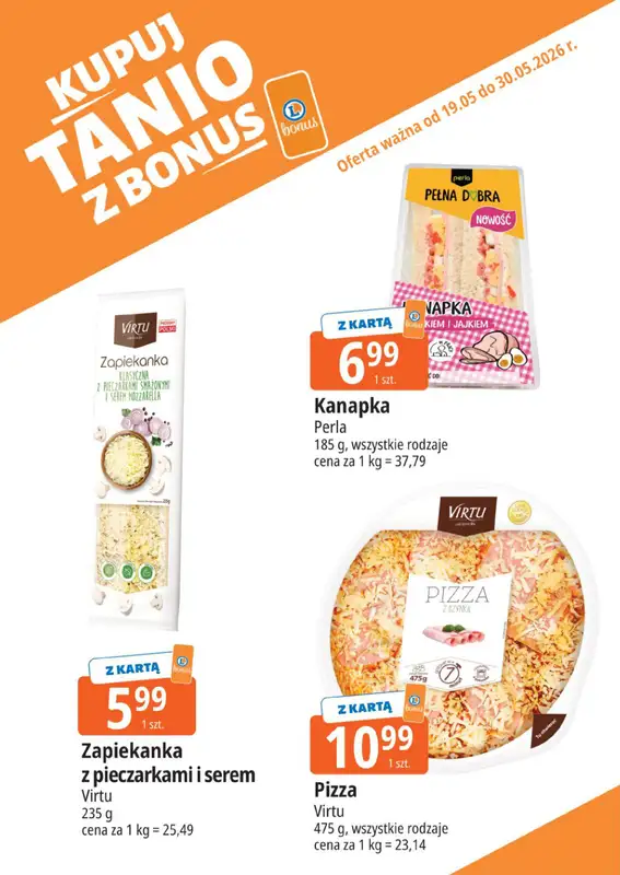 Leclerc - gazetka promocyjna Kupuj tanio z bonus od wtorku 19.05 do soboty 30.05 - strona 10