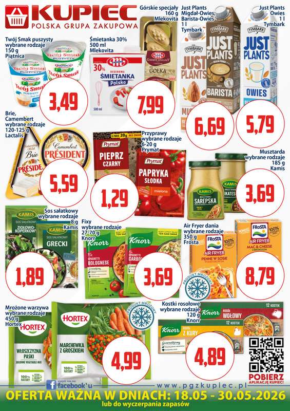 Kupiec - gazetka promocyjna Oferta plakatowa od poniedziałku 18.05 do soboty 30.05 - strona 2