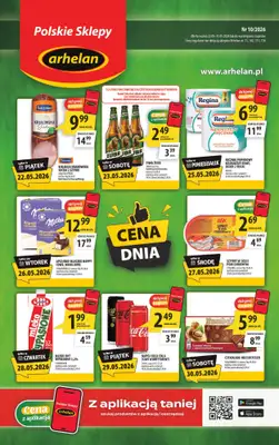 Arhelan - gazetka promocyjna Gazetka od piątku 22.05 do niedzieli 31.05