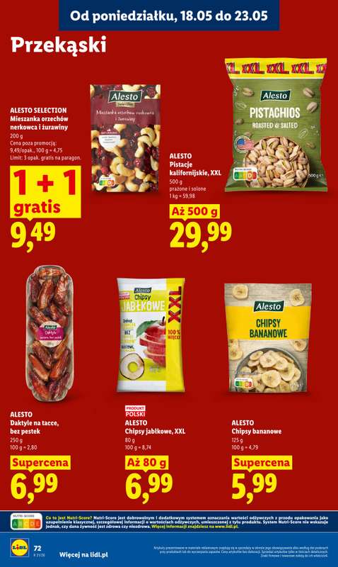 Lidl - gazetka promocyjna Oferta od poniedziałku od poniedziałku 18.05 do środy 20.05 - strona 76