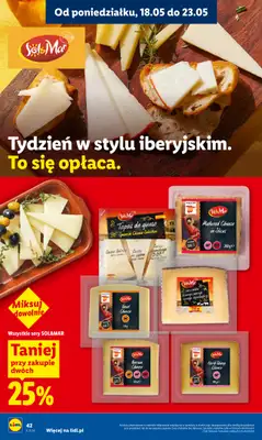 Lidl - gazetka promocyjna Oferta od poniedziałku od poniedziałku 18.05 do środy 20.05 - strona 42