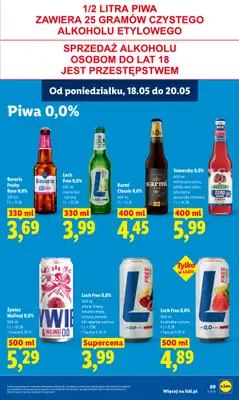 Lidl - gazetka promocyjna Oferta od poniedziałku od poniedziałku 18.05 do środy 20.05 - strona 71