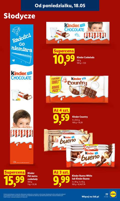 Lidl - gazetka promocyjna Oferta od poniedziałku od poniedziałku 18.05 do środy 20.05 - strona 81
