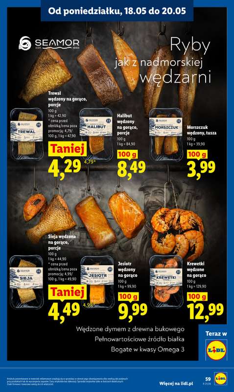Lidl - gazetka promocyjna Oferta od poniedziałku od poniedziałku 18.05 do środy 20.05 - strona 61