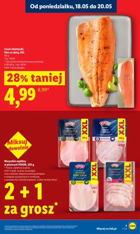 Lidl - gazetka promocyjna Oferta od poniedziałku od poniedziałku 18.05 do środy 20.05 - strona 7