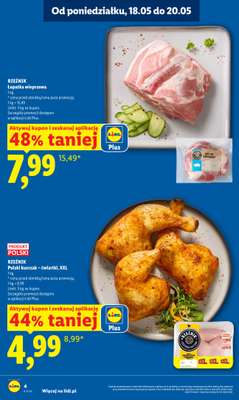 Lidl - gazetka promocyjna Oferta od poniedziałku od poniedziałku 18.05 do środy 20.05 - strona 4
