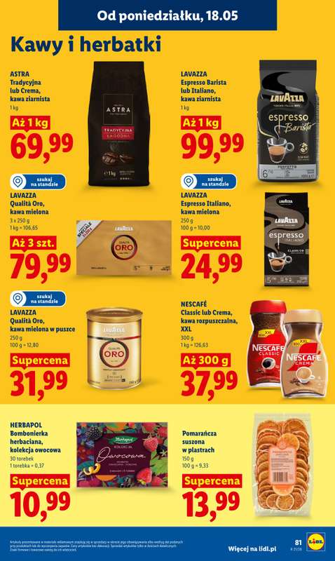 Lidl - gazetka promocyjna Oferta od poniedziałku od poniedziałku 18.05 do środy 20.05 - strona 85