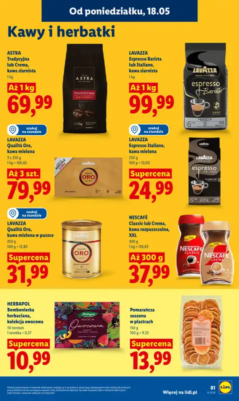 Lidl - gazetka promocyjna Oferta od poniedziałku od poniedziałku 18.05 do środy 20.05 - strona 85