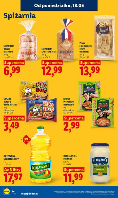 Lidl - gazetka promocyjna Oferta od poniedziałku od poniedziałku 18.05 do środy 20.05 - strona 88
