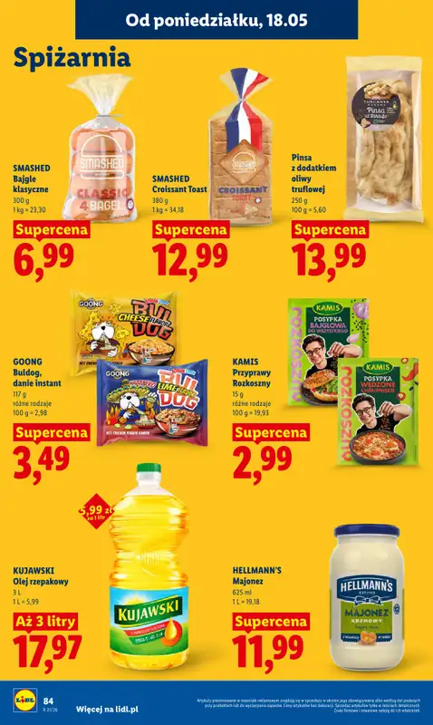Lidl - gazetka promocyjna Oferta od poniedziałku od poniedziałku 18.05 do środy 20.05 - strona 88