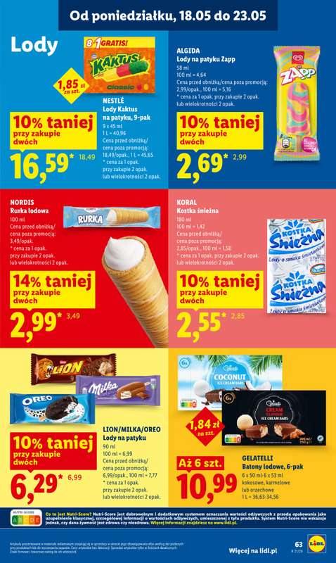 Lidl - gazetka promocyjna Oferta od poniedziałku od poniedziałku 18.05 do środy 20.05 - strona 65