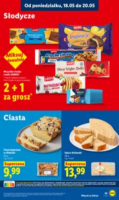 Lidl - gazetka promocyjna Oferta od poniedziałku od poniedziałku 18.05 do środy 20.05 - strona 83