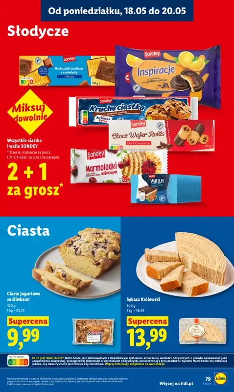 Lidl - gazetka promocyjna Oferta od poniedziałku od poniedziałku 18.05 do środy 20.05 - strona 83