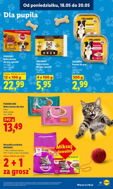 Lidl - gazetka promocyjna Oferta od poniedziałku od poniedziałku 18.05 do środy 20.05 - strona 95
