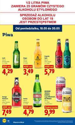 Lidl - gazetka promocyjna Oferta od poniedziałku od poniedziałku 18.05 do środy 20.05 - strona 70