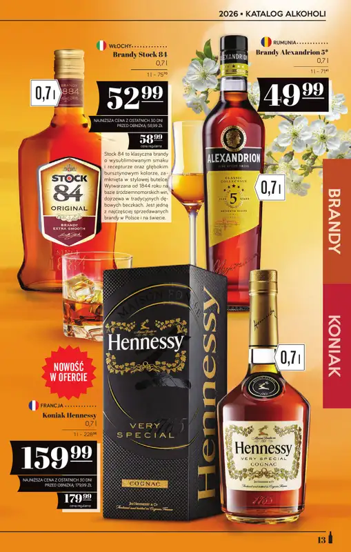 POLOmarket - gazetka promocyjna Katalog alkoholi  do środy 03.06 - strona 13