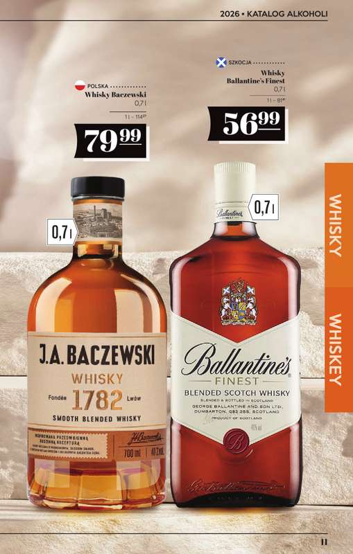 POLOmarket - gazetka promocyjna Katalog alkoholi  do środy 03.06 - strona 11