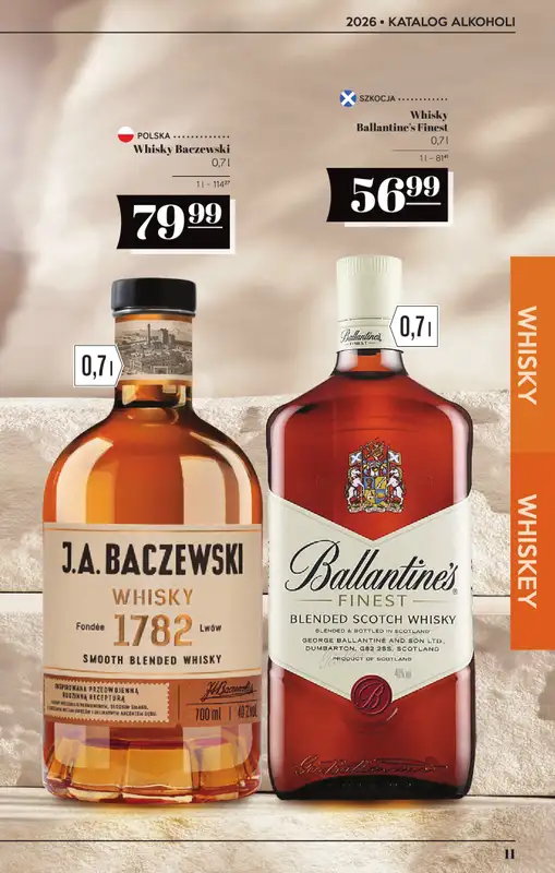POLOmarket - gazetka promocyjna Katalog alkoholi  do środy 03.06 - strona 11