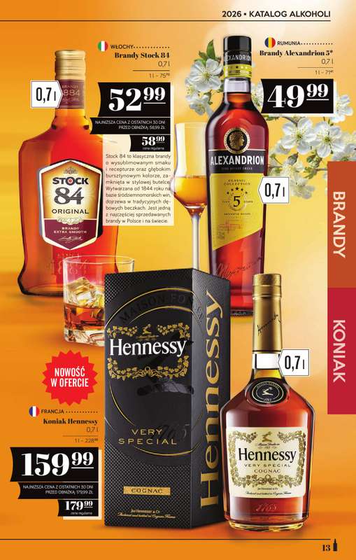 POLOmarket - gazetka promocyjna Katalog alkoholi  do środy 03.06 - strona 13