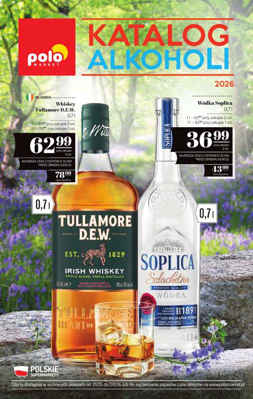 POLOmarket - gazetka promocyjna Katalog alkoholi  do środy 03.06