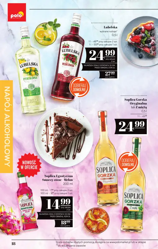 POLOmarket - gazetka promocyjna Katalog alkoholi  do środy 03.06 - strona 18