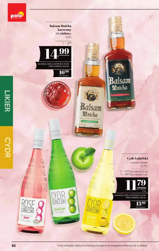 POLOmarket - gazetka promocyjna Katalog alkoholi  do środy 03.06 - strona 16